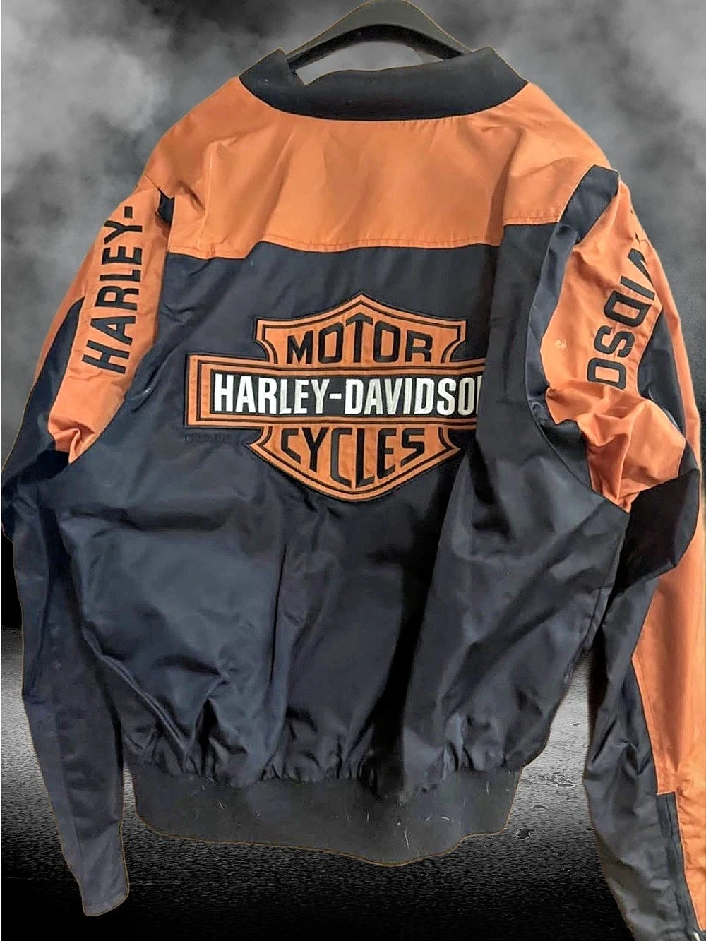 Harley-Davidson Bar & Shield Nylon Bomber Jacket Men’s Med Women’s Large